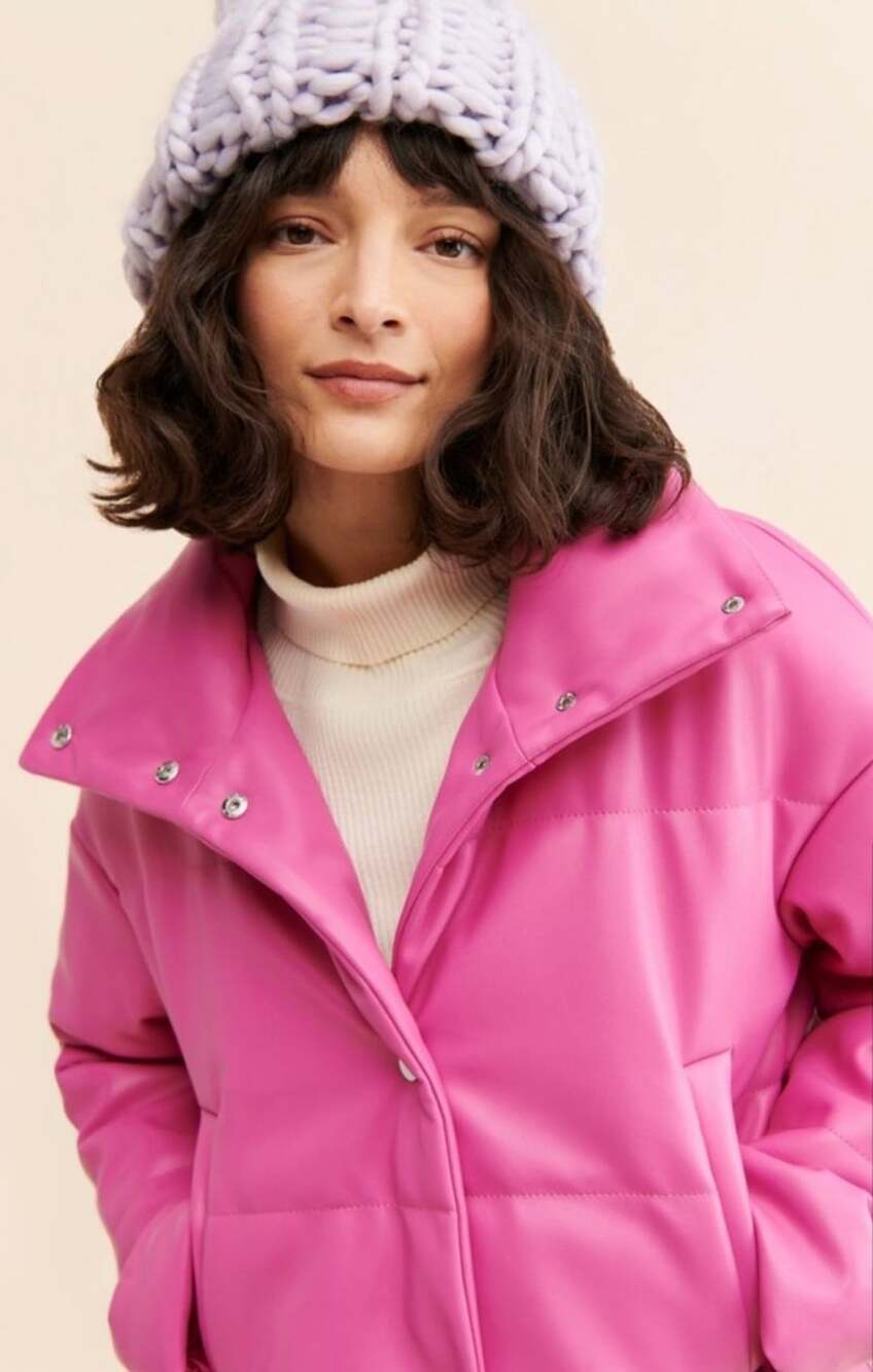 Jules Kae Anastasia Vegan Leather Puffer